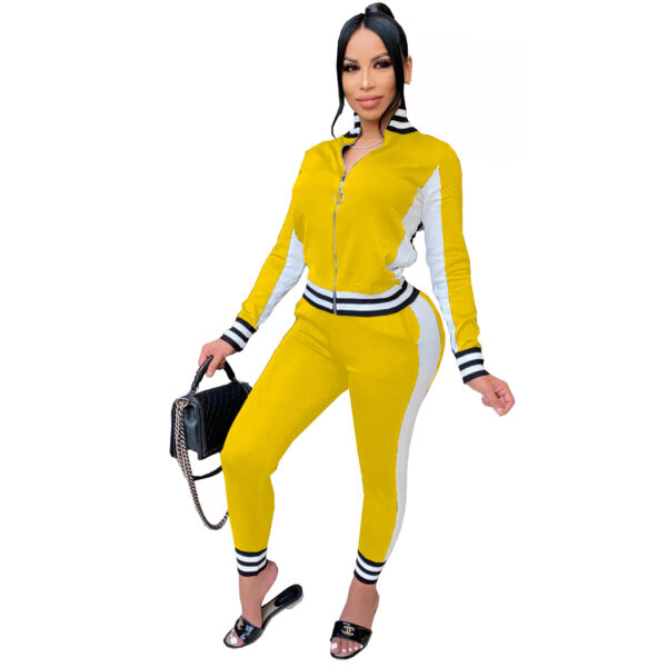 Women's Sportswear Two-piece Running Suit Jacket - Image 3