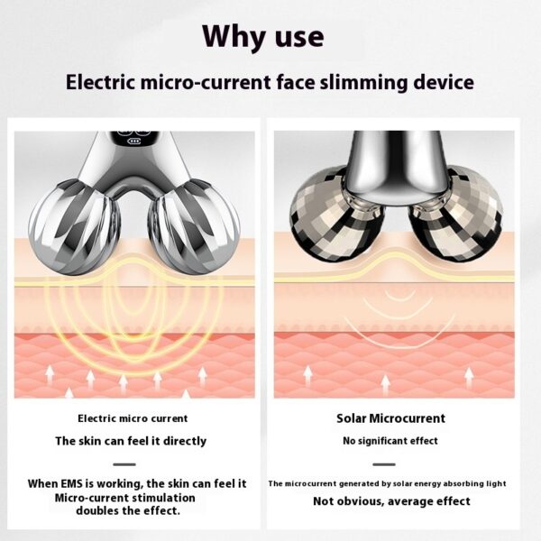 Facial Massager Facial Lifting And Tightening Roller Face Slimming Device - Image 4