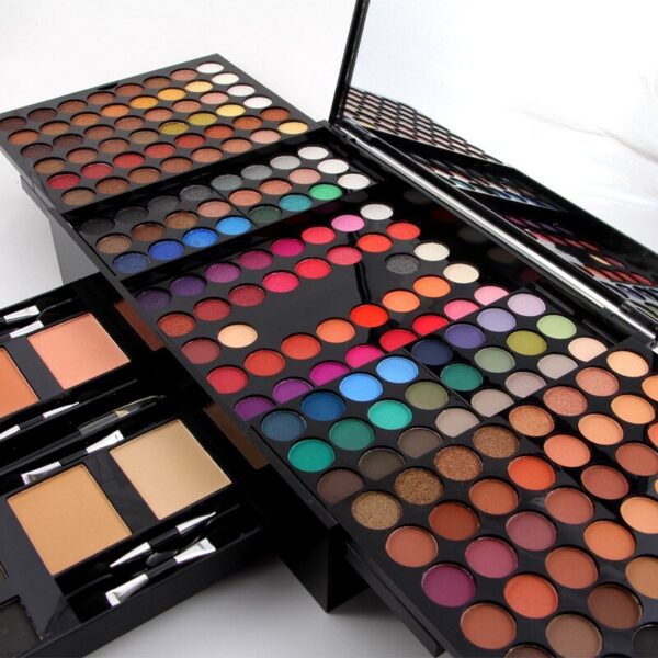 180 Colors Eyes Shadow Blush Set Personalized Piano-shaped Makeup Palette Box - Image 3