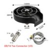 Bar Counter Cup Washer Sink High-pressure Spray Automatic Faucet Coffee Pitcher Wash Cup Tool Kitchen - Image 3